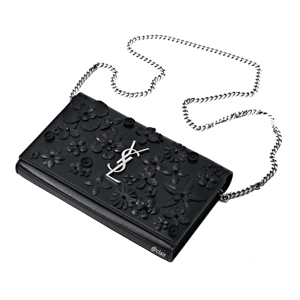 New Saint Laurent Medium Monogram Kate WOC - Picture 2 of 7